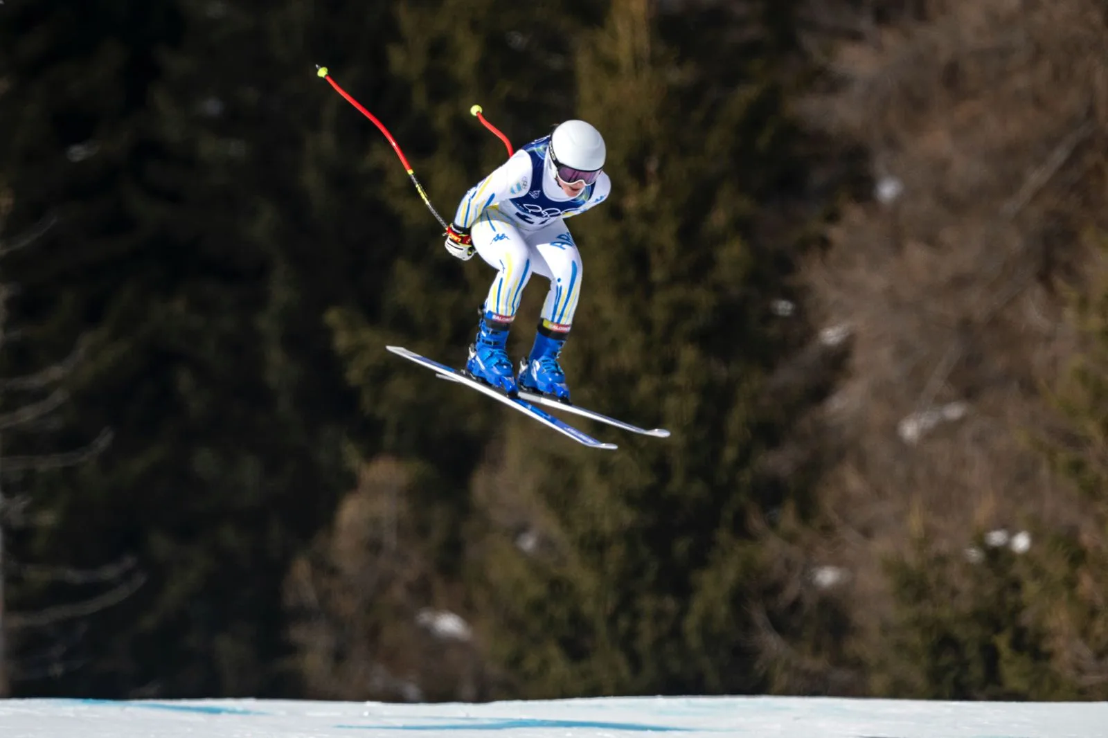 Gran debut olímpico para Nicole Begue en el DH de los Juegos Olímpicos
